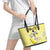 Vatican City Leather Tote Bag Coat Of Arms With Dove Bird - Wonder Print Shop