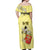 Personalized Vatican City Off Shoulder Maxi Dress Coat Of Arms With Dove Bird - Wonder Print Shop