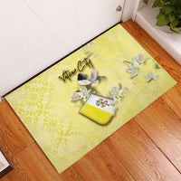 Vatican City Rubber Doormat Coat Of Arms With Dove Bird - Wonder Print Shop