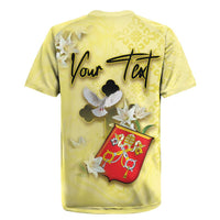 Personalized Vatican City Rugby Jersey Coat Of Arms With Dove Bird - Wonder Print Shop