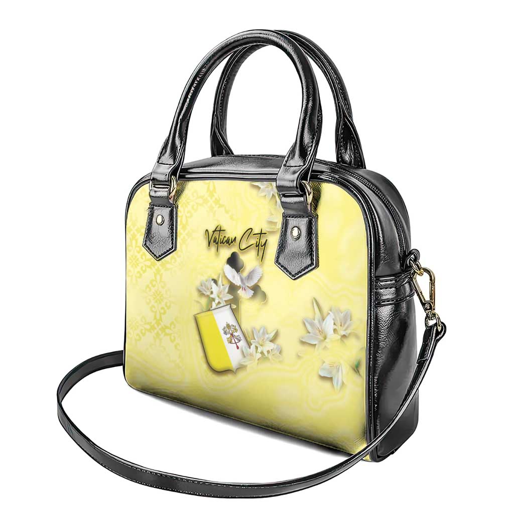 Vatican City Shoulder Handbag Coat Of Arms With Dove Bird - Wonder Print Shop