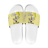Vatican City Slide Sandals Coat Of Arms With Dove Bird - Wonder Print Shop