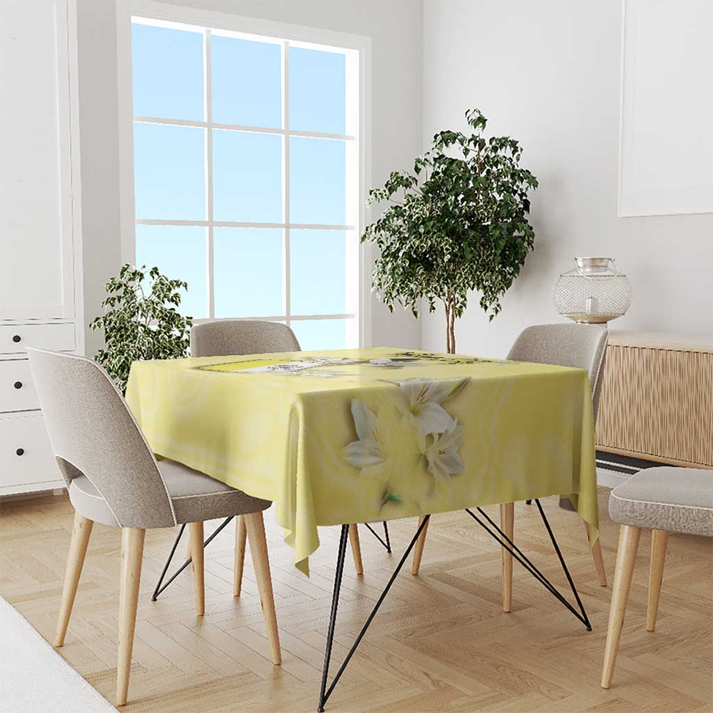 Vatican City Tablecloth Coat Of Arms With Dove Bird - Wonder Print Shop