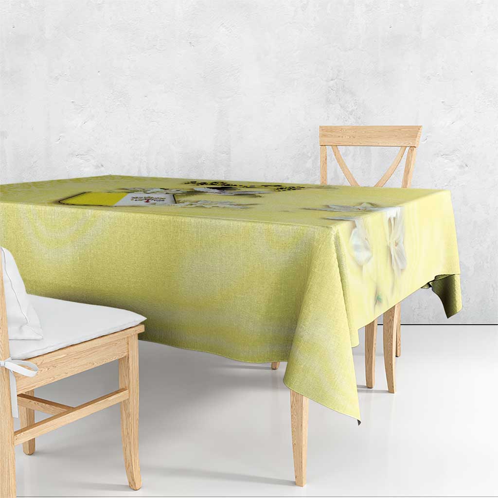 Vatican City Tablecloth Coat Of Arms With Dove Bird - Wonder Print Shop