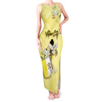 Personalized Vatican City Tank Maxi Dress Coat Of Arms With Dove Bird - Wonder Print Shop