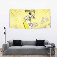 Vatican City Tapestry Coat Of Arms With Dove Bird - Wonder Print Shop