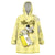 Personalized Vatican City Wearable Blanket Hoodie Coat Of Arms With Dove Bird - Wonder Print Shop