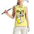 Personalized Vatican City Women Sleeveless Polo Shirt Coat Of Arms With Dove Bird - Wonder Print Shop