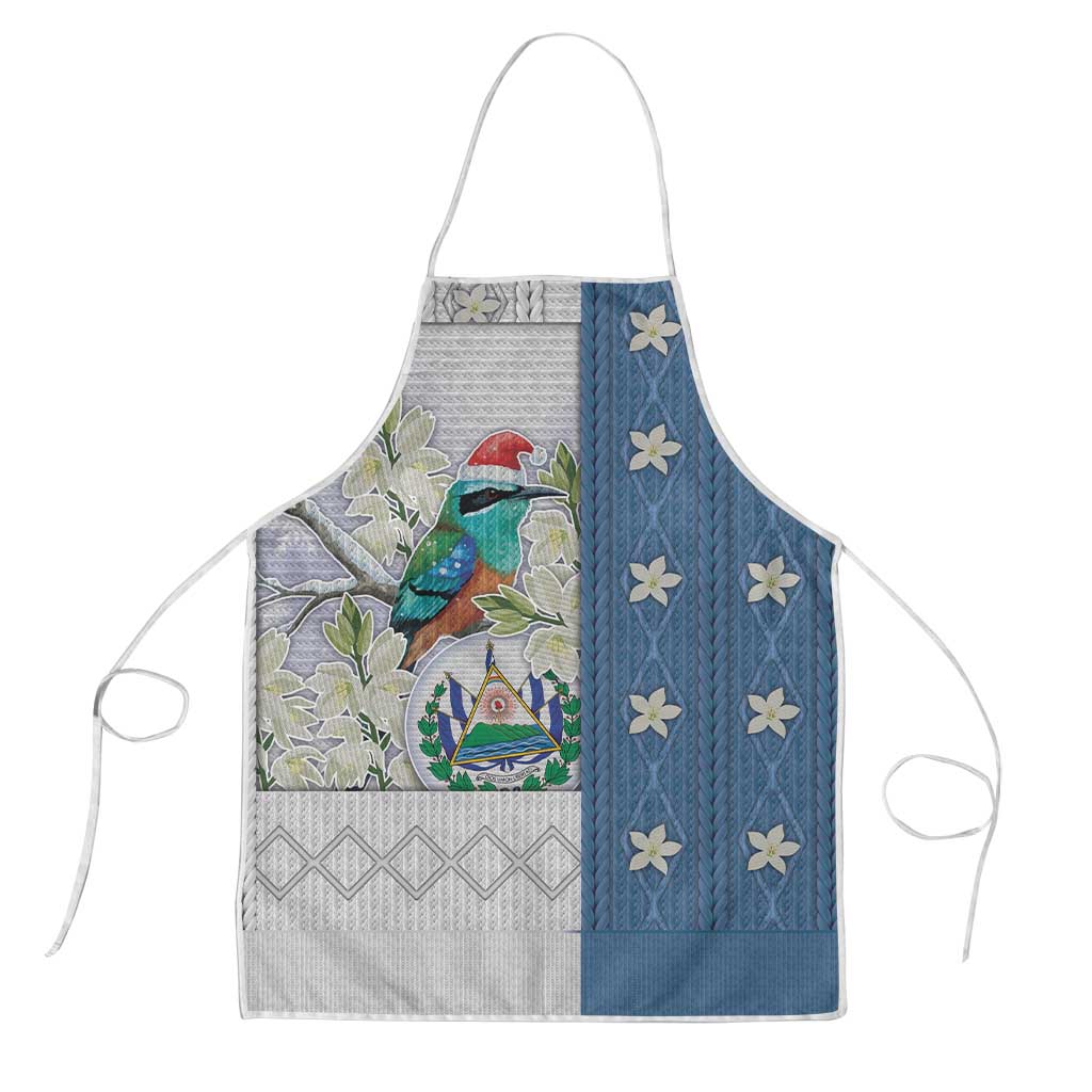 El Salvador Torogoz Christmas Apron With Wool Effect Patterns - Wonder Print Shop