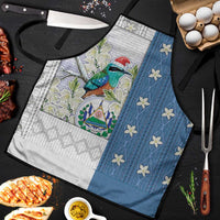 El Salvador Torogoz Christmas Apron With Wool Effect Patterns - Wonder Print Shop