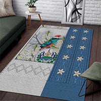 El Salvador Torogoz Christmas Area Rug With Wool Effect Patterns - Wonder Print Shop