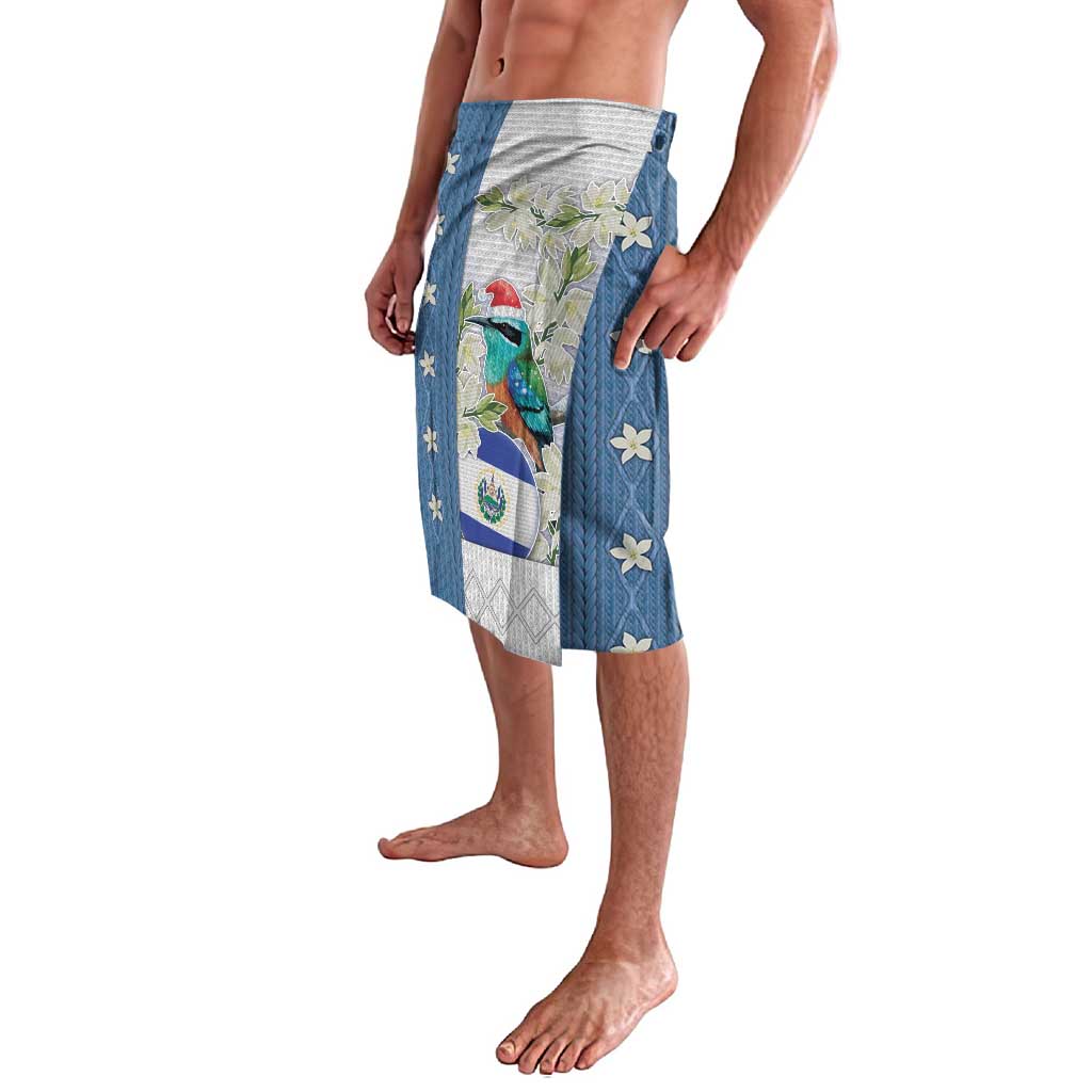 El Salvador Torogoz Christmas Lavalava With Wool Effect Patterns - Wonder Print Shop