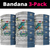 El Salvador Torogoz Christmas Neck Gaiter With Wool Effect Patterns - Wonder Print Shop