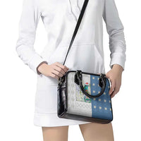 El Salvador Torogoz Christmas Shoulder Handbag With Wool Effect Patterns - Wonder Print Shop