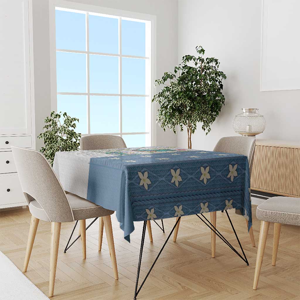 El Salvador Torogoz Christmas Tablecloth With Wool Effect Patterns - Wonder Print Shop