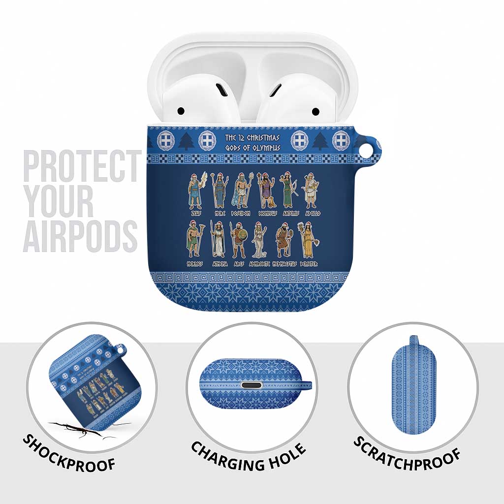 Greece Christmas AirPods Case The Twelve Gods Of Olympus - Wonder Print Shop