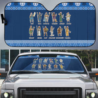 Greece Christmas Auto Sun Shade The Twelve Gods Of Olympus - Wonder Print Shop