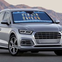 Greece Christmas Auto Sun Shade The Twelve Gods Of Olympus - Wonder Print Shop