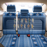 Greece Christmas Back Car Seat Cover The Twelve Gods Of Olympus - Wonder Print Shop