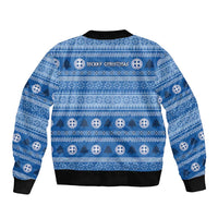 Greece Christmas Bomber Jacket The Twelve Gods Of Olympus - Wonder Print Shop