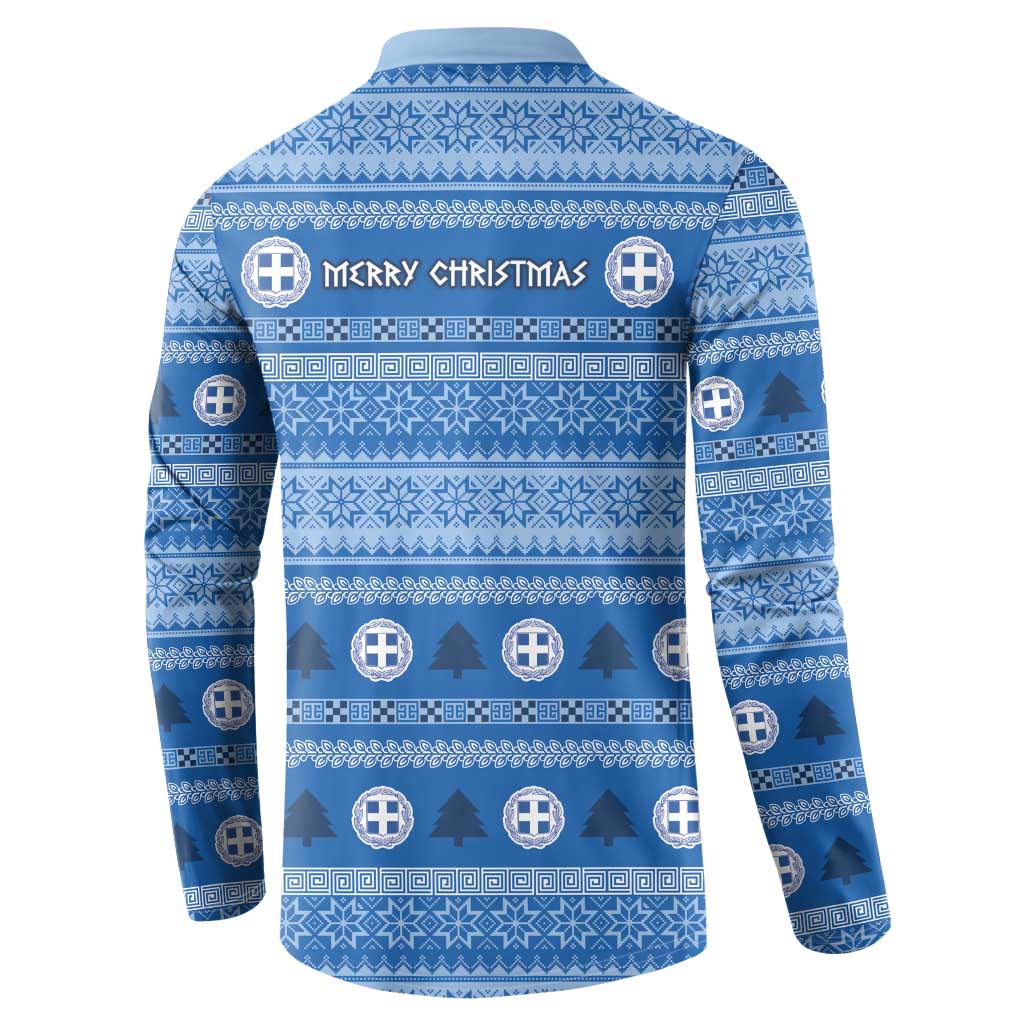 Greece Christmas Button Sweatshirt The Twelve Gods Of Olympus - Wonder Print Shop