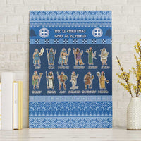 Greece Christmas Canvas Wall Art The Twelve Gods Of Olympus - Wonder Print Shop