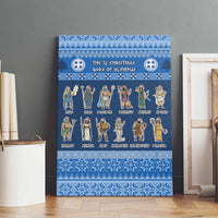 Greece Christmas Canvas Wall Art The Twelve Gods Of Olympus - Wonder Print Shop