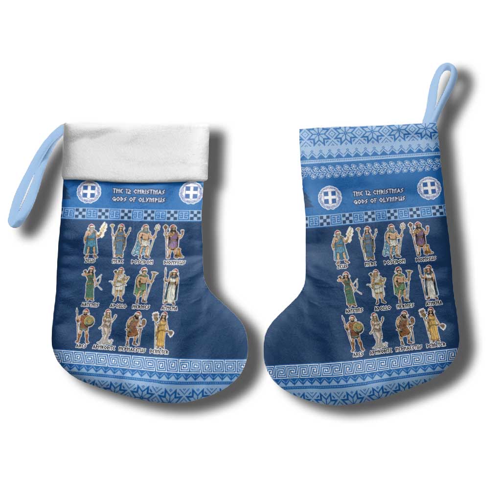 Greece Christmas Stocking The Twelve Gods Of Olympus - Wonder Print Shop