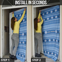 Greece Christmas Door Cover The Twelve Gods Of Olympus - Wonder Print Shop