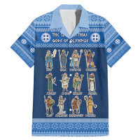Greece Christmas Family Matching Mermaid Dress and Hawaiian Shirt The Twelve Gods Of Olympus - Wonder Print Shop