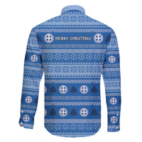 Greece Christmas Family Matching Off The Shoulder Long Sleeve Dress and Hawaiian Shirt The Twelve Gods Of Olympus - Wonder Print Shop