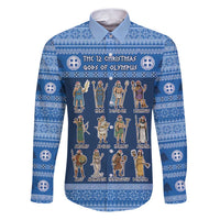 Greece Christmas Family Matching Puletasi and Hawaiian Shirt The Twelve Gods Of Olympus - Wonder Print Shop