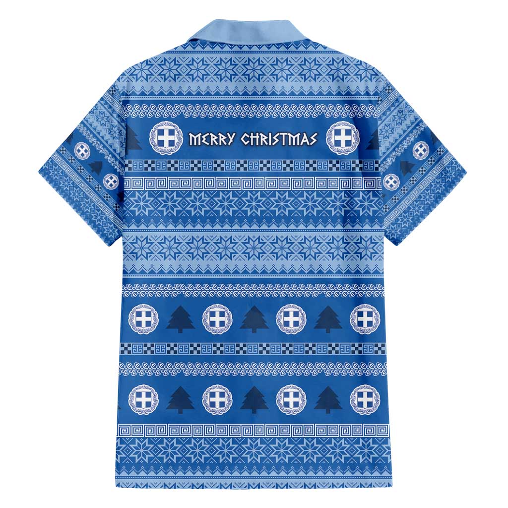 Greece Christmas Family Matching Short Sleeve Bodycon Dress and Hawaiian Shirt The Twelve Gods Of Olympus - Wonder Print Shop