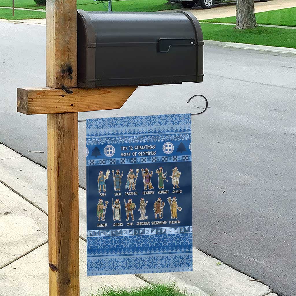 Greece Christmas Garden Flag The Twelve Gods Of Olympus - Wonder Print Shop