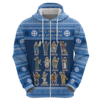 Greece Christmas Hoodie The Twelve Gods Of Olympus - Wonder Print Shop