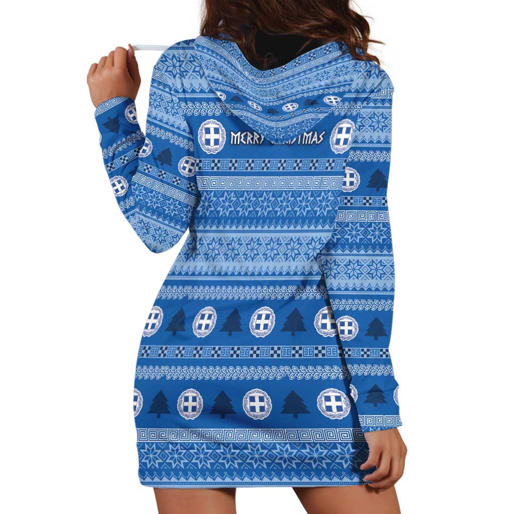 Greece Christmas Hoodie Dress The Twelve Gods Of Olympus - Wonder Print Shop