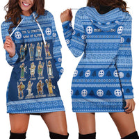Greece Christmas Hoodie Dress The Twelve Gods Of Olympus - Wonder Print Shop