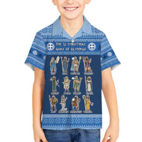 Greece Christmas Kid Hawaiian Shirt The Twelve Gods Of Olympus - Wonder Print Shop