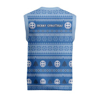 Greece Christmas Knitted V-Neck Vest The Twelve Gods Of Olympus - Wonder Print Shop