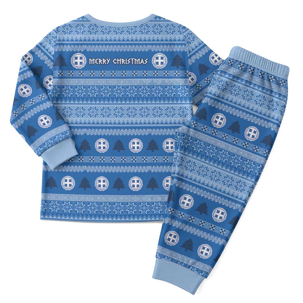 Greece Christmas Pajama Set The Twelve Gods Of Olympus - Wonder Print Shop