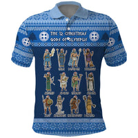 Greece Christmas Polo Shirt The Twelve Gods Of Olympus - Wonder Print Shop