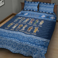 Greece Christmas Quilt Bed Set The Twelve Gods Of Olympus - Wonder Print Shop