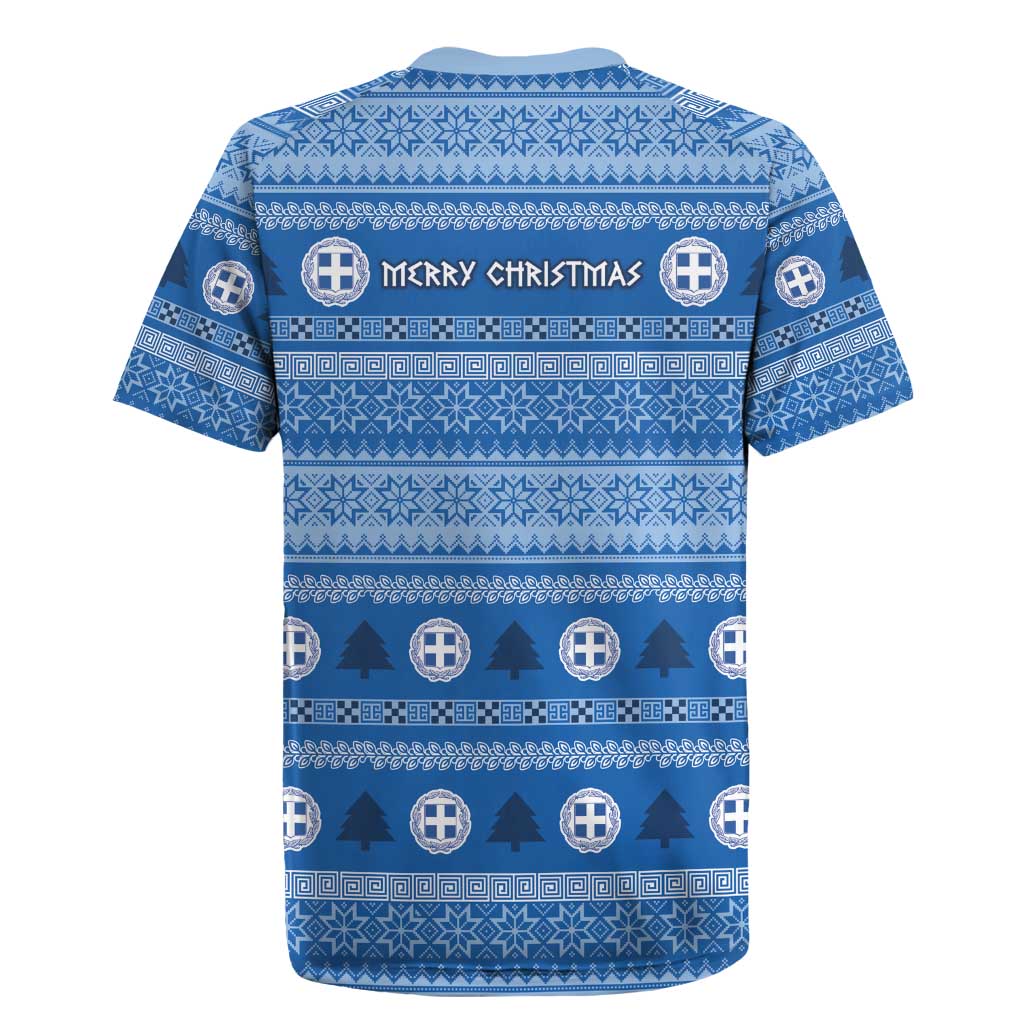 Greece Christmas Rugby Jersey The Twelve Gods Of Olympus - Wonder Print Shop