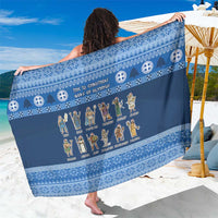 Greece Christmas Sarong The Twelve Gods Of Olympus - Wonder Print Shop