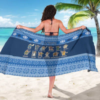 Greece Christmas Sarong The Twelve Gods Of Olympus - Wonder Print Shop