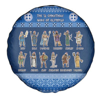 Greece Christmas Spare Tire Cover The Twelve Gods Of Olympus - Wonder Print Shop