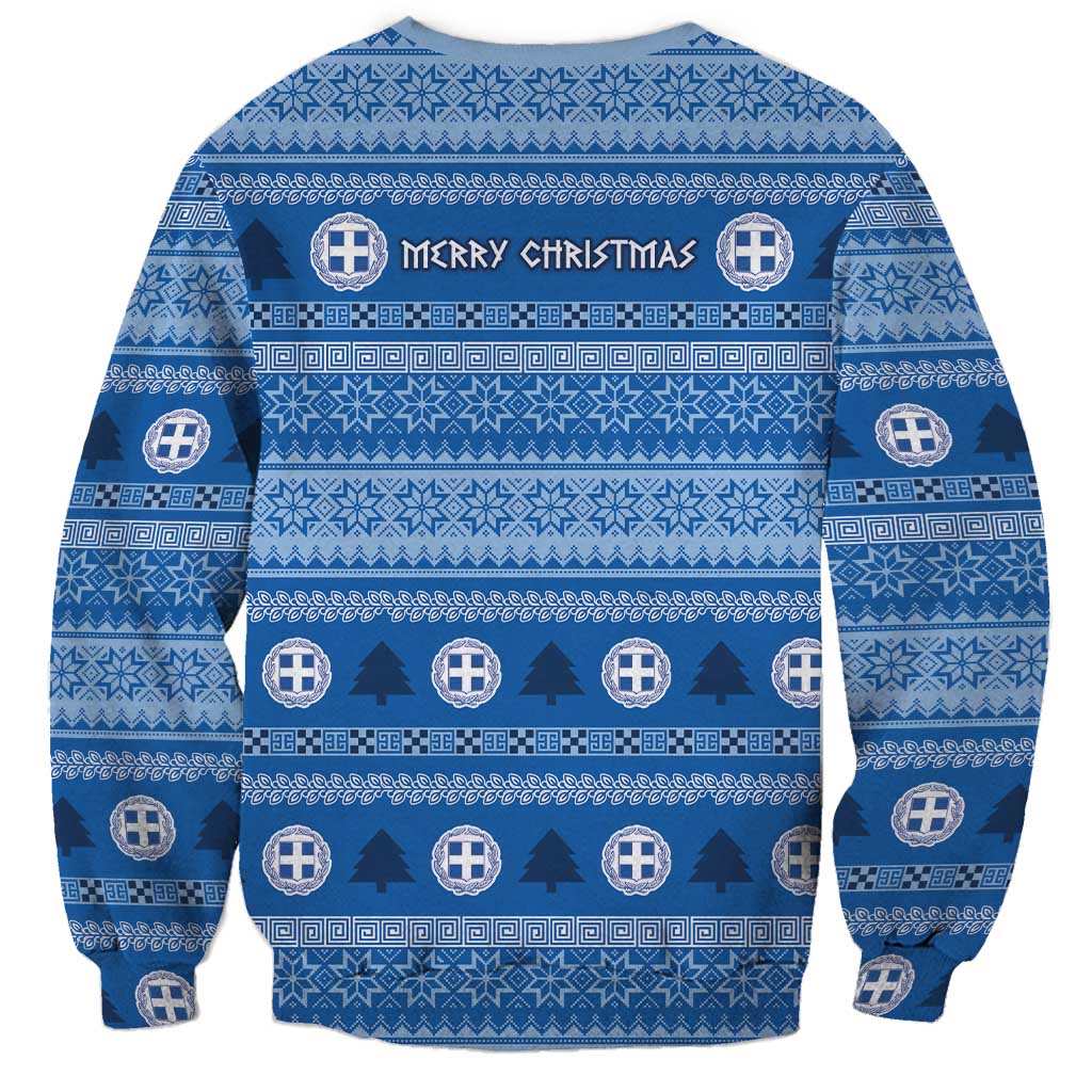 Greece Christmas Sweatshirt The Twelve Gods Of Olympus - Wonder Print Shop