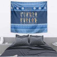 Greece Christmas Tapestry The Twelve Gods Of Olympus - Wonder Print Shop