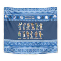 Greece Christmas Tapestry The Twelve Gods Of Olympus - Wonder Print Shop