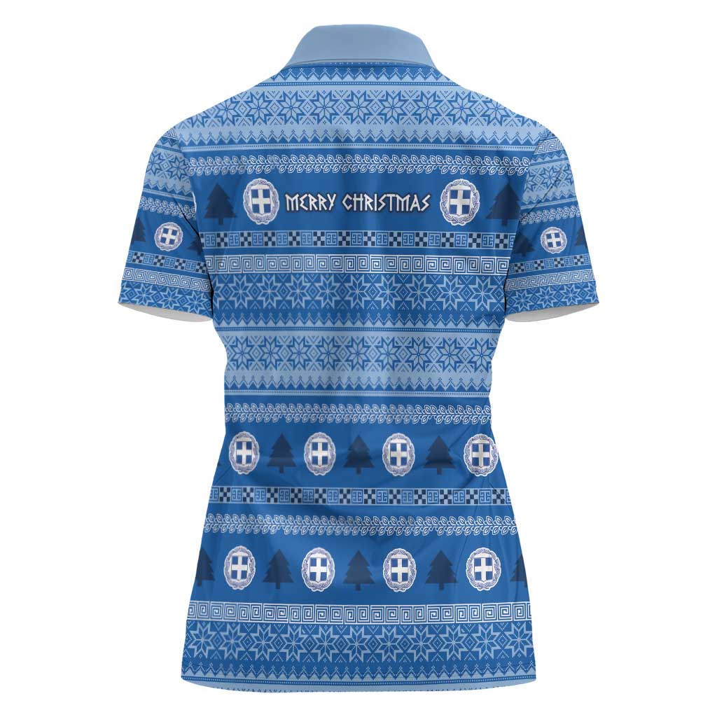 Greece Christmas Women Polo Shirt The Twelve Gods Of Olympus - Wonder Print Shop